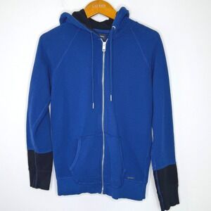 Diesel‎ Full Zip Hoodie Blue/black Size M
